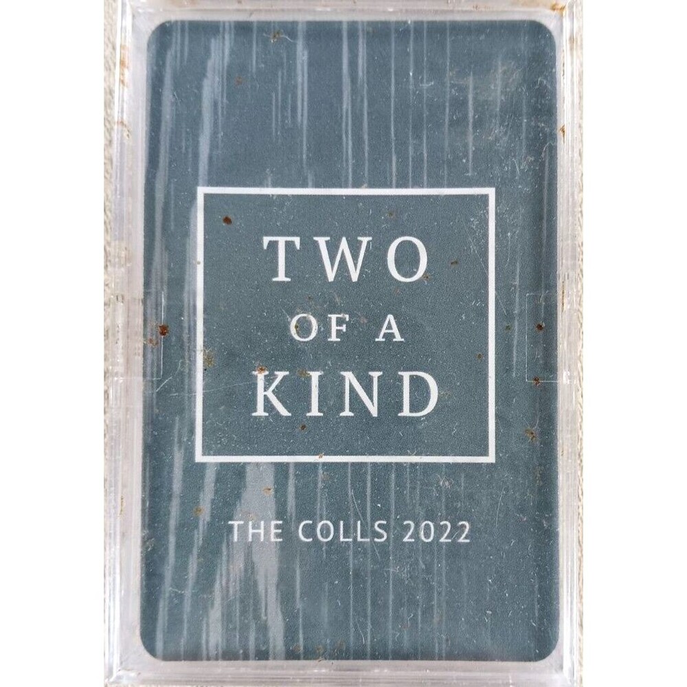 Two of a Kind Playing Cards The Colls 2022 by Weddingstar
